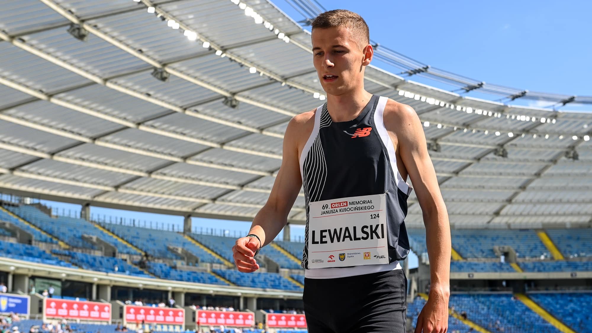 Przyszłość polskiej lekkoatletyki. Kacper Lewalski przygotowuje się do startów