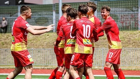 Korona Kielce zremisowała z Rakowem Częstochowa 1:1 w meczu Centralnej Ligi Juniorów do 19 lat 