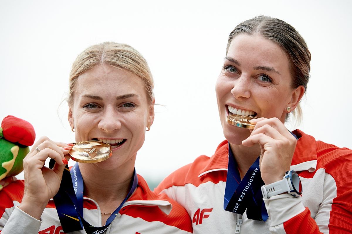 Kajakarka Anna Puławska z dwoma złotymi medalami Igrzysk Europejskich. 